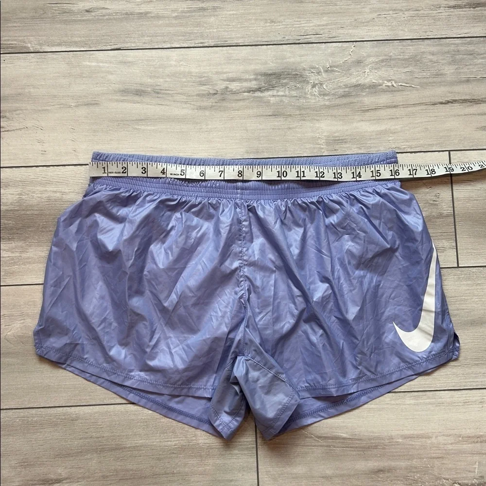 Nike Dri-Fit lavender color running athletic shorts size large